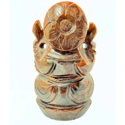 Gomed Stone Ganesha - 565 Gms - Image 3