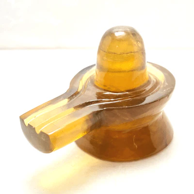 Flourite Stone Shivling -190 gm