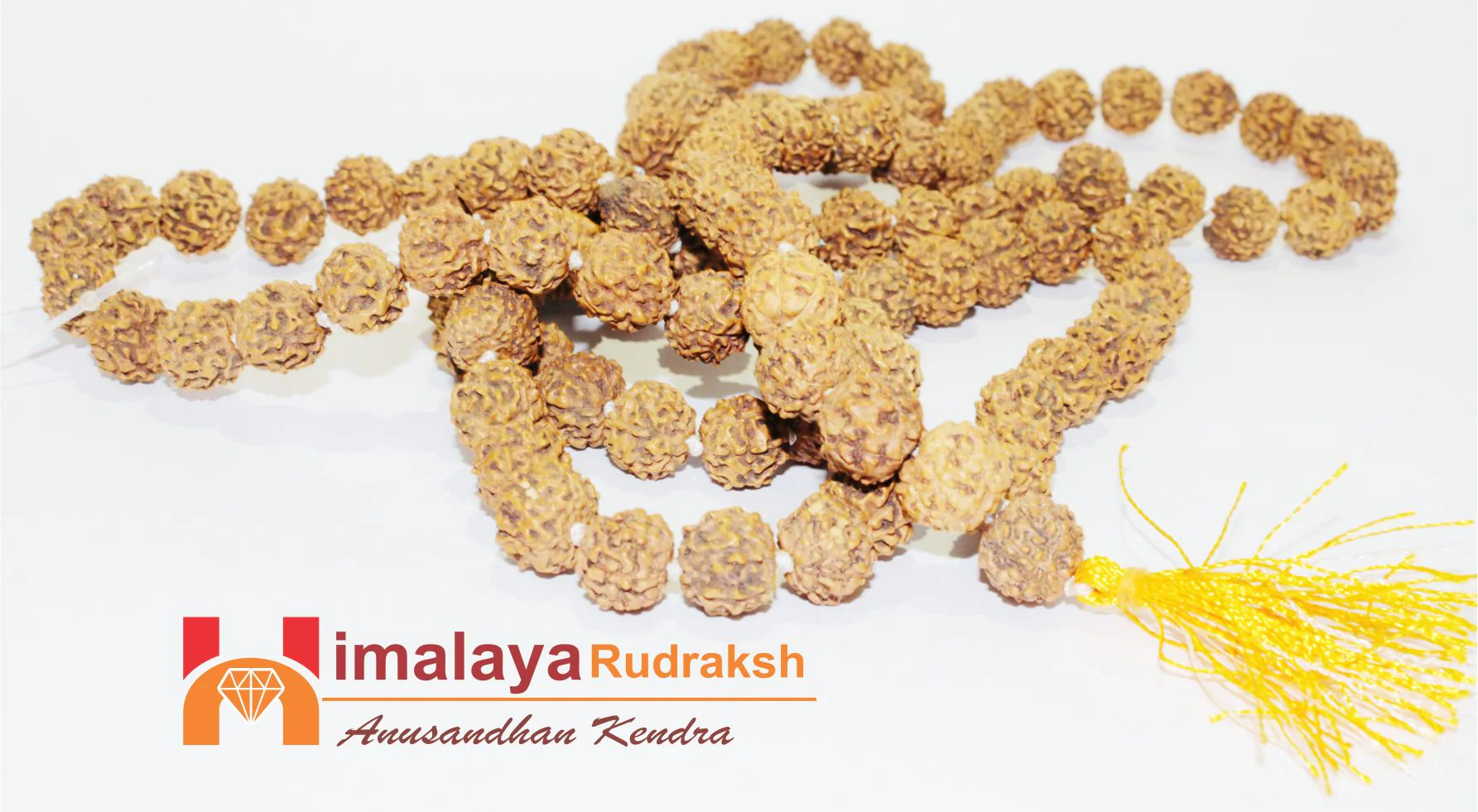 Natural 7 Mukhi Rudraksh Mala -Indonesian Origin (108+1) Beads - Image 5