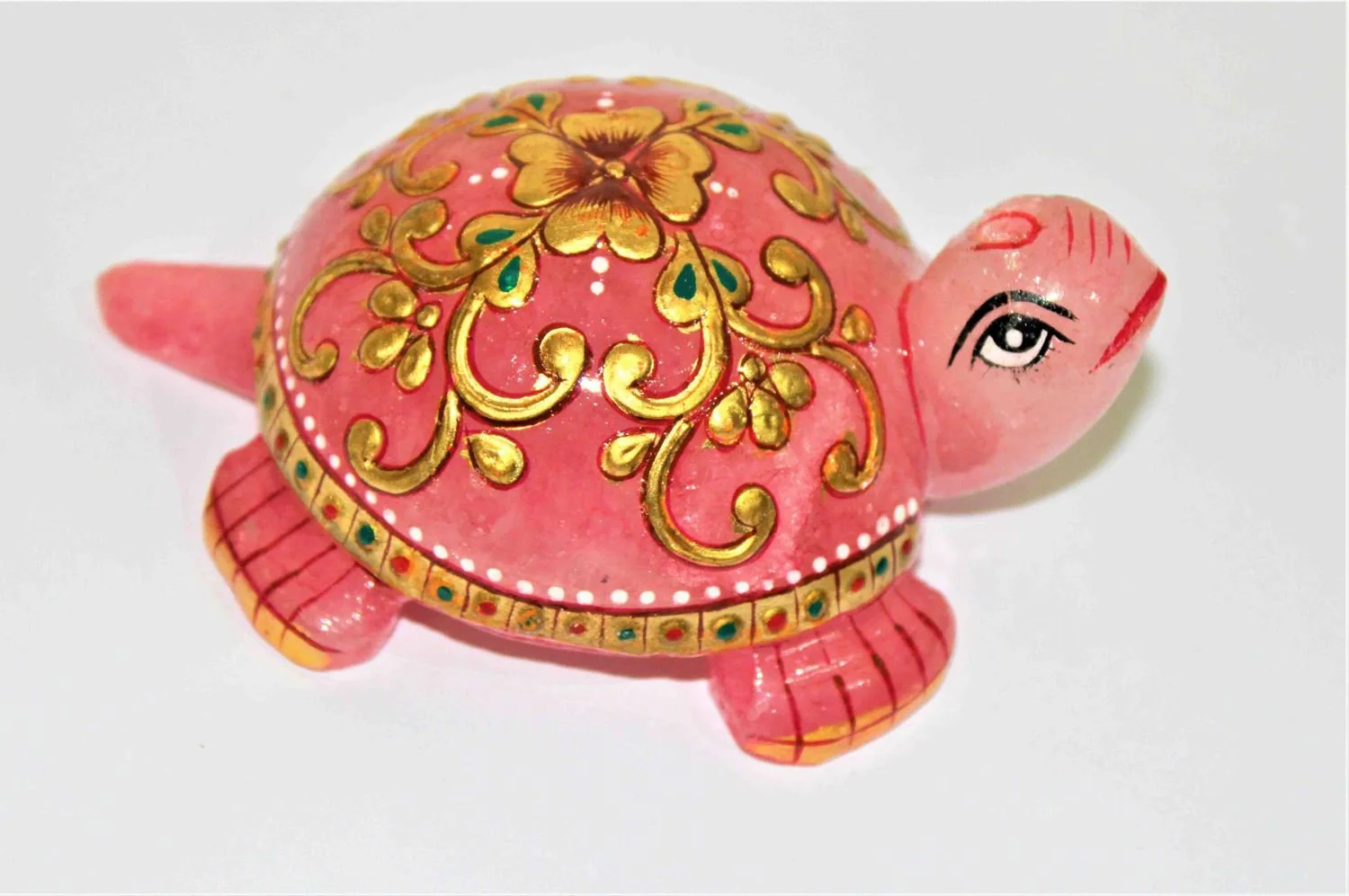 Rose Quartz Turtle (340 gms)