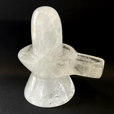 Sphatik Shivling - (575 grams)