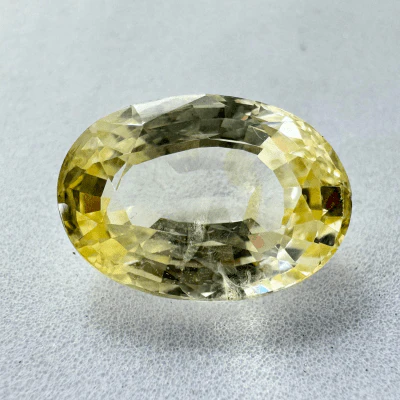 Yellow Sapphire (Pukhraj- 7.00 cts) - Ceylonese (Super Premium)